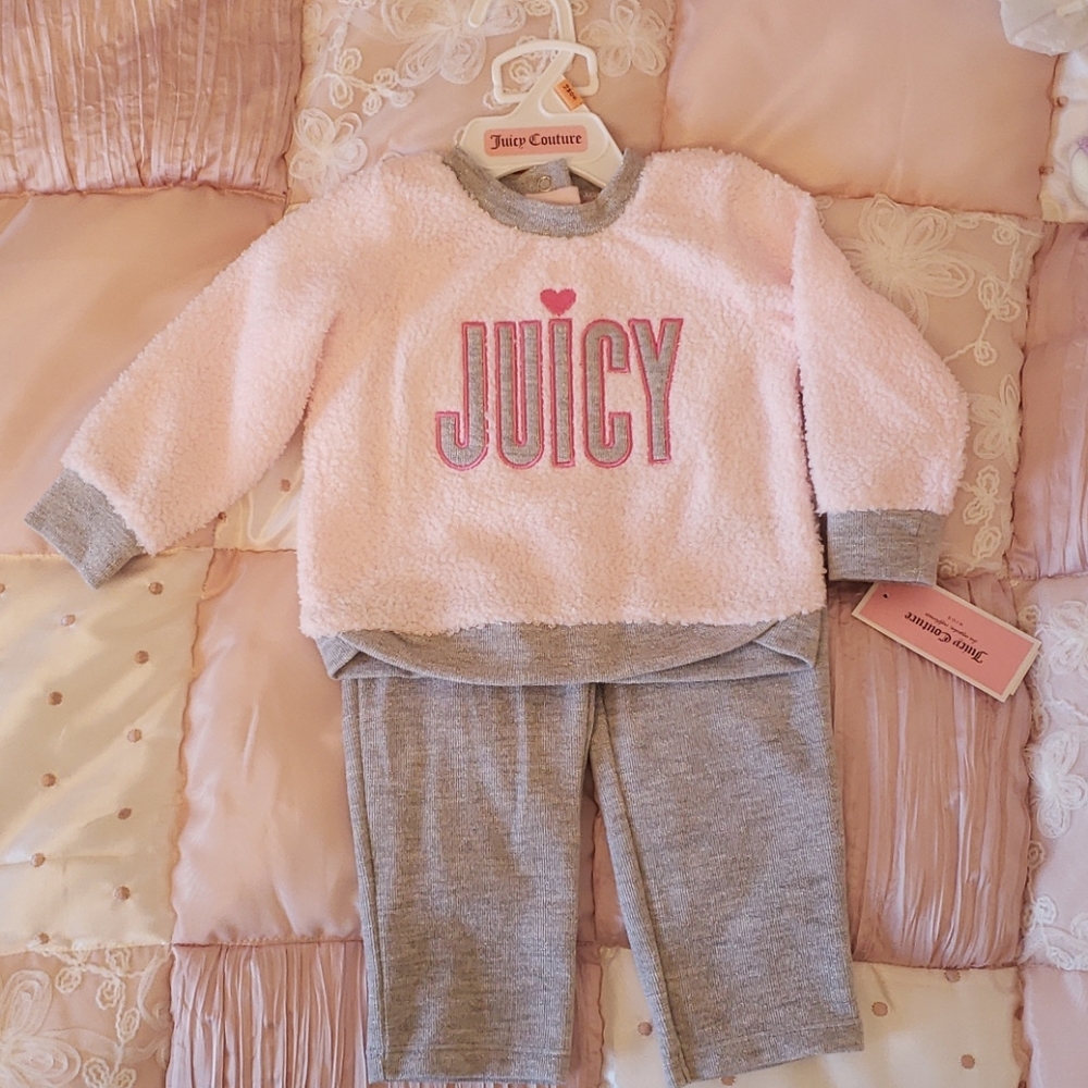 Juicy couture 2 piece set size 12months